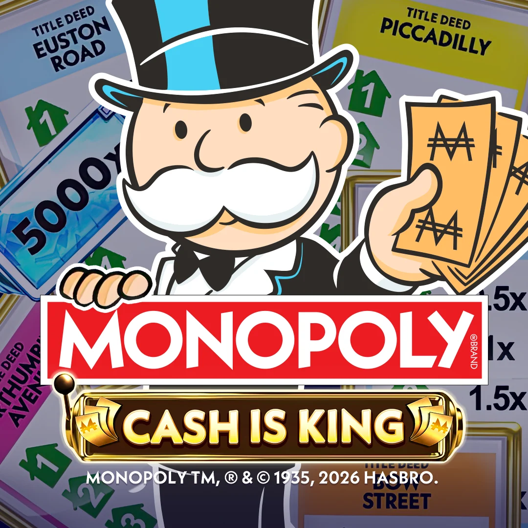 Redtiger : Monopoly Cash Is King - MEGABET808