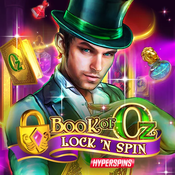 Microgaming : Book of Oz Lock N Spin - MEGABET808