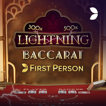 First Person Lightning Baccarat - MEGABET808
