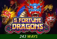 Spadegaming : 5 Fortune Dragons - MEGABET808